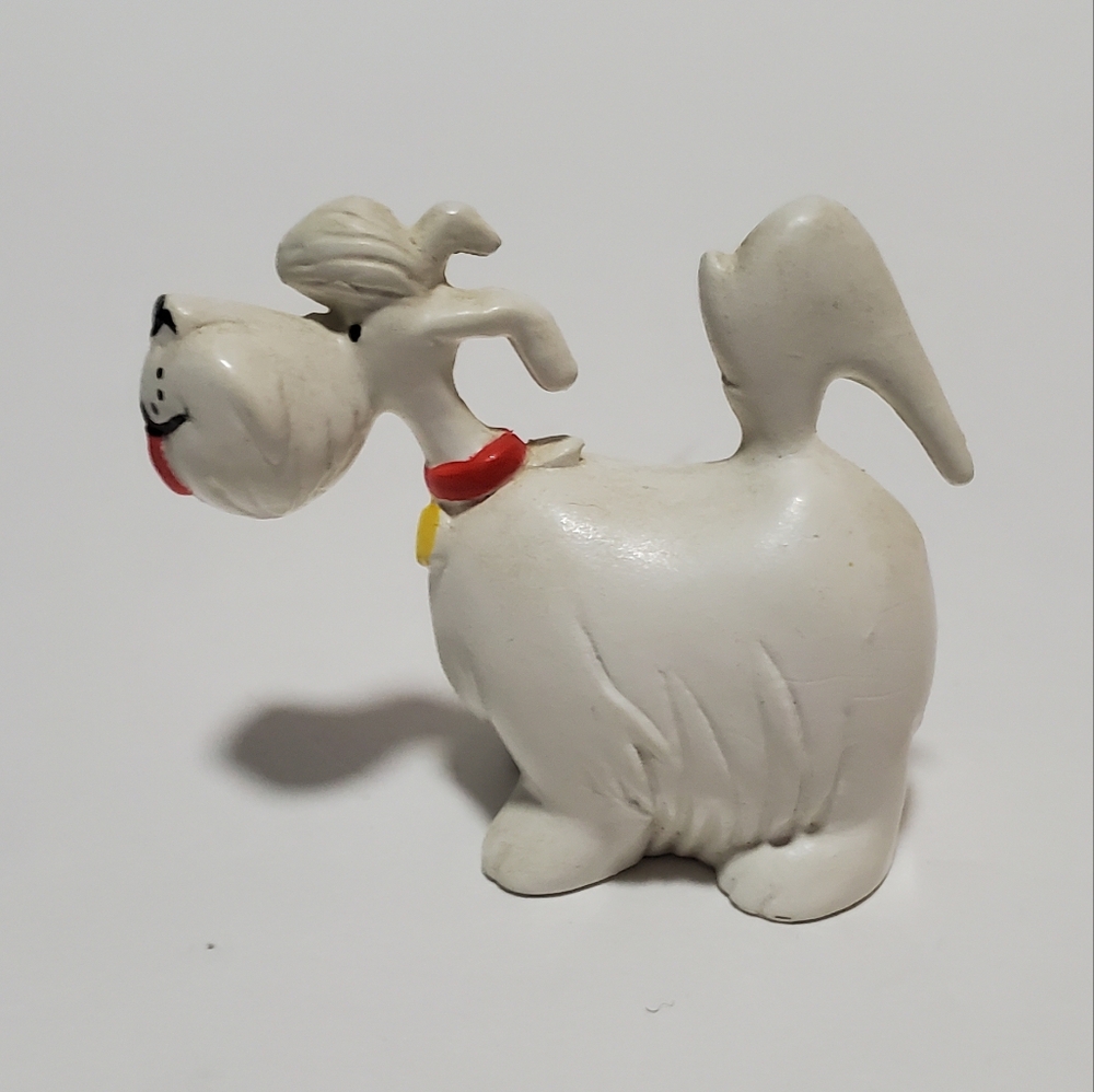Vintage Dennis the Menace Ruff the Dog Toy 1987 HKE Plastic PVC 80s Collectible